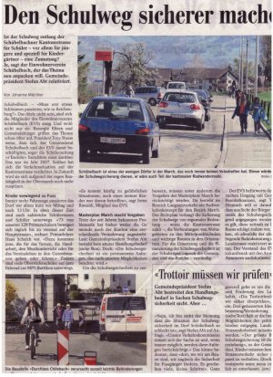 Pressebericht Verkehrssicherheit