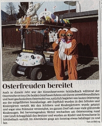 Pressebericht Osterhasen-Mobil 2022