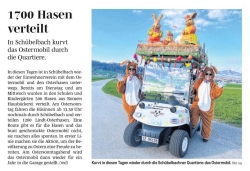 Pressebericht Osterhasen-Mobil 2023